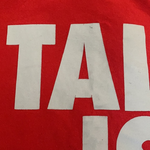 Red Nike extra-large “talk is cheap“ t-shirt. 100% cotton good condition - Picture 4 of 6